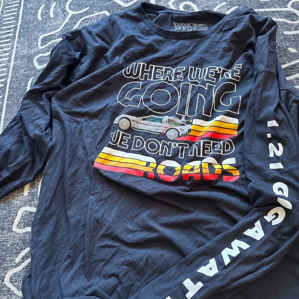Back to the Future the Musical Shirt XXL
